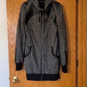 Black Mid Length Fall/Early Winter Jacket